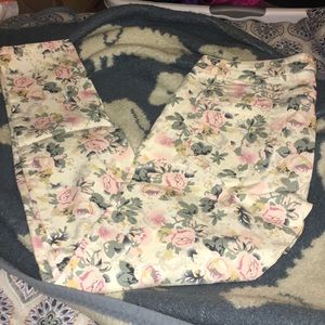 Floral H81 Denim Jeans Forever 21